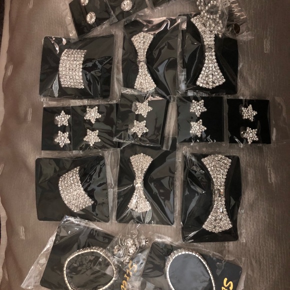 AB Crystal Rhinestone Jewelry..... $8 per item - Picture 5 of 5